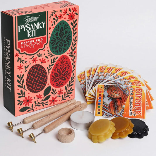PysankaNest™| Authentic Ukrainian Pysanky Kit for Beginners